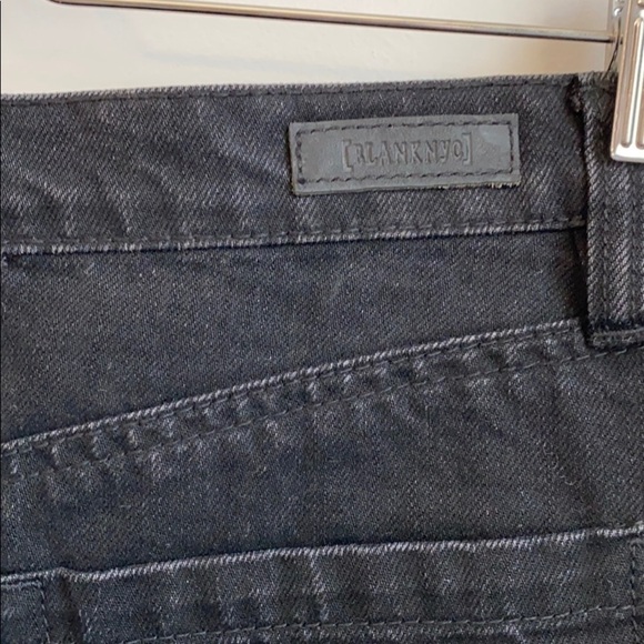 NWT Anthropologie Blank NYC Raw Hem denim skirt - Picture 5 of 7